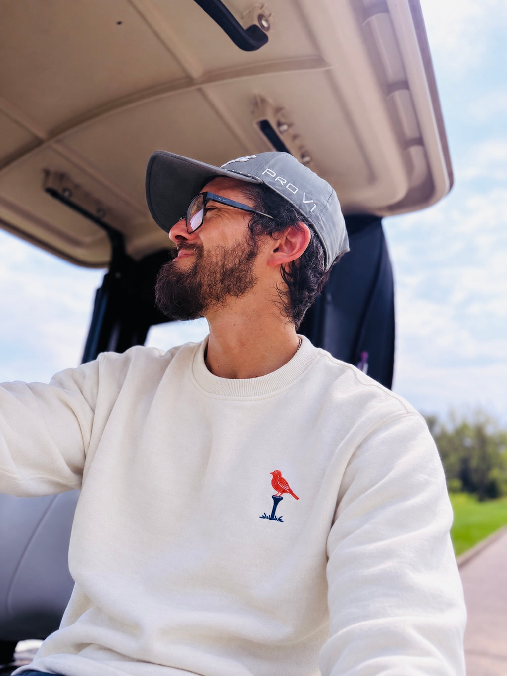 Bubs & Birdie Heritage Crewneck – Ivory