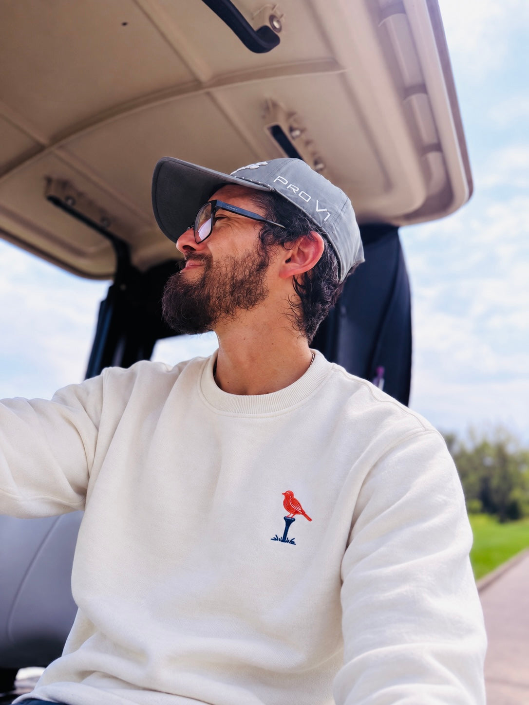 Bubs & Birdie Heritage Crewneck – Ivory